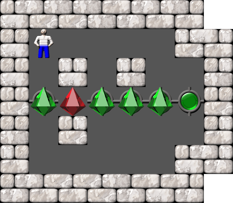 Sokoban Mass Remodel level 359